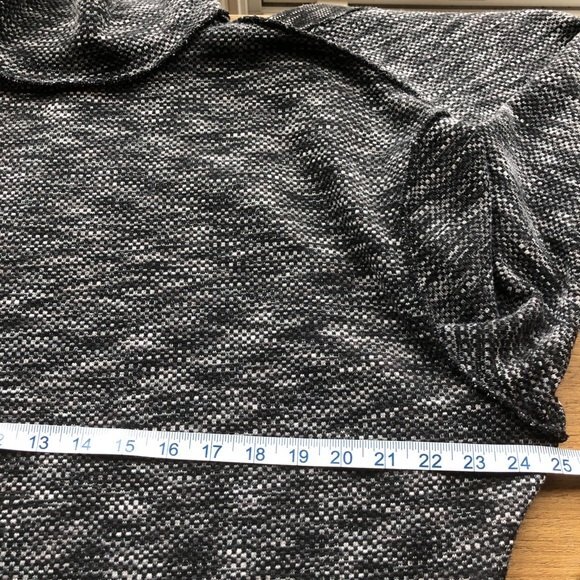 We The Free People Sweater Womens Small Black Sunny Days Turtleneck Bell Sleeve - Picture 12 of 14